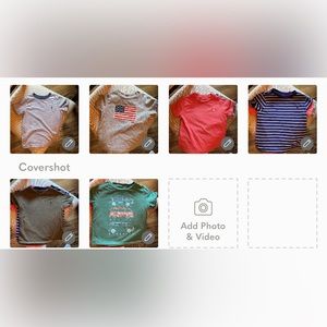 6 pack Ralph Lauren and garnet hill t shirts 2t
